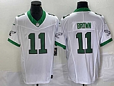Men's Philadelphia Eagles #11 AJ Brown 2023 FUSE Vapor Untouchable Stitched Jersey,baseball caps,new era cap wholesale,wholesale hats